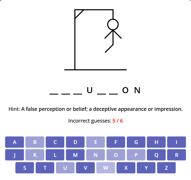 hangman Free Online Game
